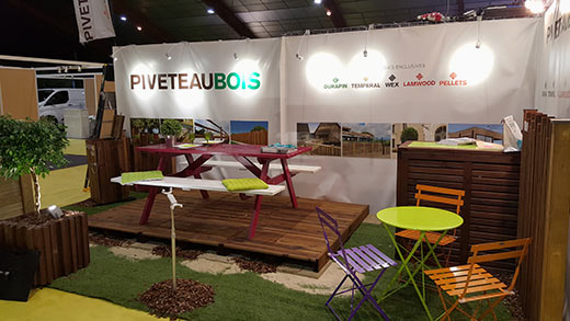 Stand Piveteaubois au salon Atlantica