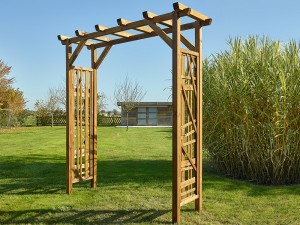 Pergola en bois double traverse - PIVETEAUBOIS