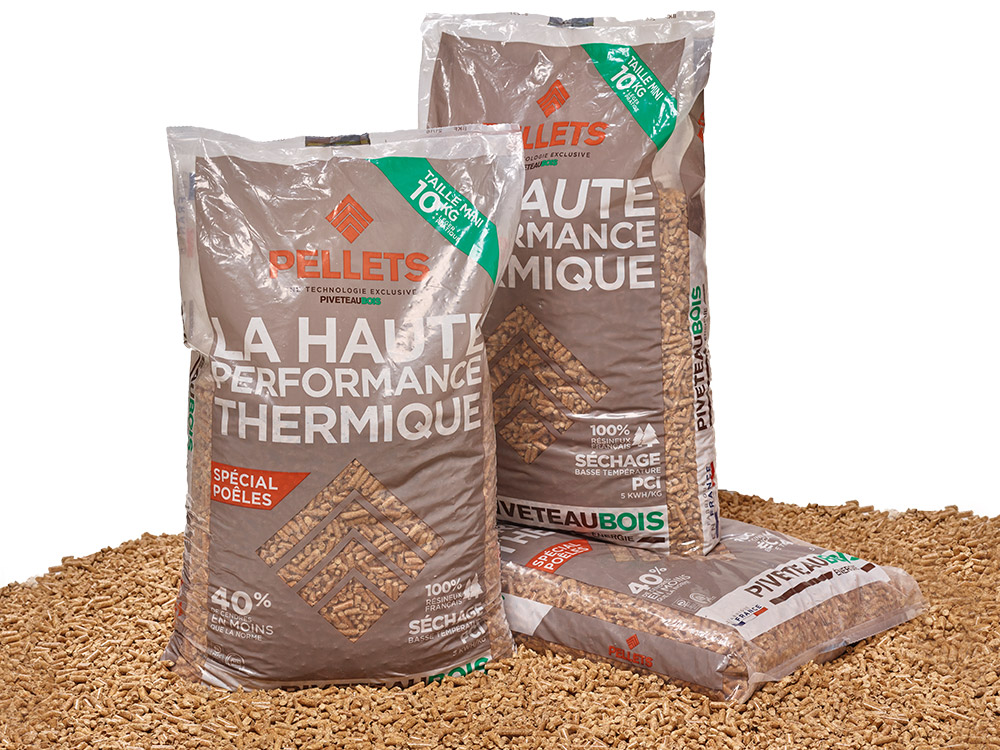 Énergie propre : Granulés de bois Pellets I Piveteaubois