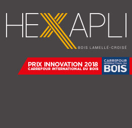 PIVETEAUBOIS a reçu le Trophée de l’Innovation pour le lancement de son CLT Hexapli