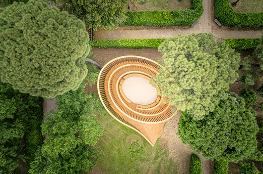 "Pavillon ça joue !" à la Villa Médicis de Rome - Photo : ©M3 Studio