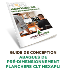 Guide de conception Abaques de pré-dimensionnement Planchers CLT HEXAPLI