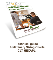 Technical guide Preliminary Sizing Charts CLT HEXAPLI Piveteaubois
