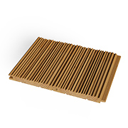 bardage façade bois Mélodik Veiné du fabricant Piveteaubois